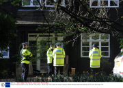 Police at Peaches Geldof's house, Wrotham, Kent, Britain - 08 Apr 2014