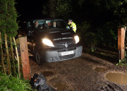 Scenes at High Wood house where Peaches Geldof was found dead in Kent