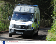 Police at Peaches Geldof's house, Wrotham, Kent, Britain - 08 Apr 2014