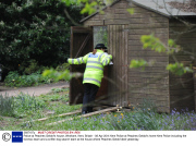 Police at Peaches Geldof's house, Wrotham, Kent, Britain - 08 Apr 2014