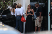 *EXCLUSIVE* Kate Moss gets together with Naomi Campbell and Mary J. Blige in Brazil **NO UK**