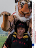 Paul Goldstein trains for epic British charity runs, Agra, India - 01 Mar 2014
