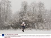 Paul Goldstein trains for epic British charity runs, Agra, India - 01 Mar 2014