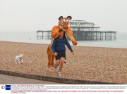 Paul Goldstein trains for epic British charity runs, Agra, India - 01 Mar 2014