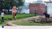 Paul Goldstein trains for epic British charity runs, Agra, India - 01 Mar 2014
