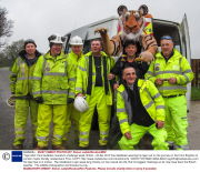 'Tiger Man' Paul Goldstein marathon challenge week, Britain - 06 Apr 2014