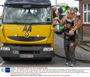 'Tiger Man' Paul Goldstein marathon challenge week, Britain - 06 Apr 2014