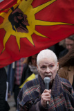 Vivienne Westwood marches against CEO of IGas
