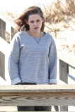 Kristen Stewart and Julianne Moorel fillm on Lido Beach