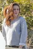 Kristen Stewart and Julianne Moorel fillm on Lido Beach