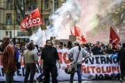 Massive anti-austerity protest in Rome