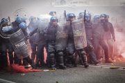 Massive anti-austerity protest in Rome