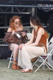 *EXCLUSIVE* Lindsay and Ali Lohan flaunt their beauty at Coachella