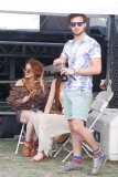 *EXCLUSIVE* Lindsay and Ali Lohan flaunt their beauty at Coachella
