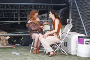 *EXCLUSIVE* Lindsay and Ali Lohan flaunt their beauty at Coachella