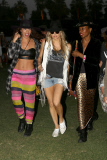 Fergie shows off her Fringe at Coachella