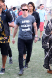 Shaun White is a David Bowie fan at Coachella