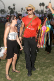 Kellan Lutz enjoys the Coachella Vibes