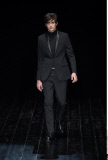 Alain Fabien Delon, Alain Delon's Son, Gucci, Milano men fashion week, winter 2014 - 2015
