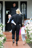 *EXCLUSIVE* **NO WEB** First photos of Gwen Stefani and newborn son Apollo Bowie Flynn Rossdale