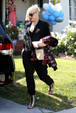 *EXCLUSIVE* **NO WEB** First photos of Gwen Stefani and newborn son Apollo Bowie Flynn Rossdale