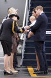William & Catherine NZ Departure