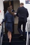 William & Catherine NZ Departure