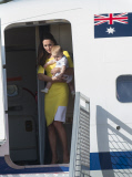 William & Catherine Australia Arrival