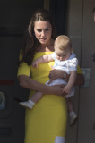 William & Catherine Australia Arrival