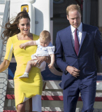 William & Catherine Australia Arrival