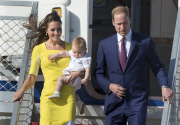 William & Catherine Australia Arrival