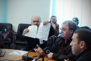 Pro-Russian Donetsk meet for the City Council 