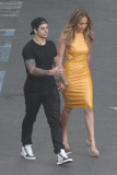 *EXCLUSIVE* Jennifer Lopez and Casper Smart hand-in-hand on set of A.I.