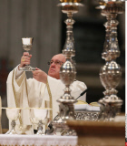 Vatican Pope Francis Chrism mass for Holy Thursday