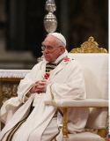 Vatican Pope Francis Chrism mass for Holy Thursday