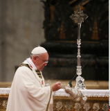 Vatican Pope Francis Chrism mass for Holy Thursday