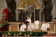 Vatican Pope Francis Chrism mass for Holy Thursday