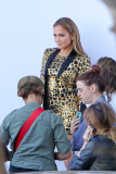 *EXCLUSIVE* Jennifer Lopez looks sexy and fierce for 'American Idol'