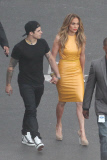 *EXCLUSIVE* Jennifer Lopez and Casper Smart hand-in-hand on set of A.I.