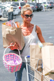 Denise Richards overloads on her Easter Shopping