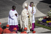 Vatican: Pope Francis celebrates the Holy Mass of Easter Day/