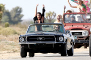 Lea Michele heats things up while shooting her Music Video