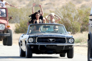 Lea Michele heats things up while shooting her Music Video