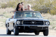 Lea Michele heats things up while shooting her Music Video
