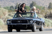 Lea Michele heats things up while shooting her Music Video