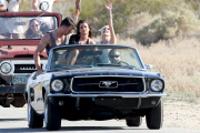 Lea Michele heats things up while shooting her Music Video