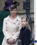Queen Elizabeth II attends the Easter Service at St. George's Chapel, Windsor castle, Britain - 20 Apr 2014