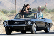 Lea Michele heats things up while shooting her Music Video