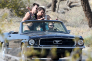 Lea Michele heats things up while shooting her Music Video