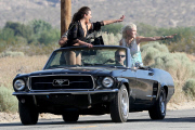 Lea Michele heats things up while shooting her Music Video